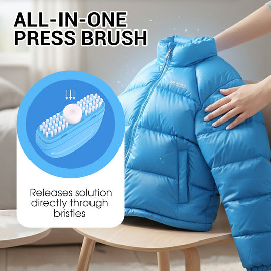 Down Jacket Dry Cleaning Agent with Brush