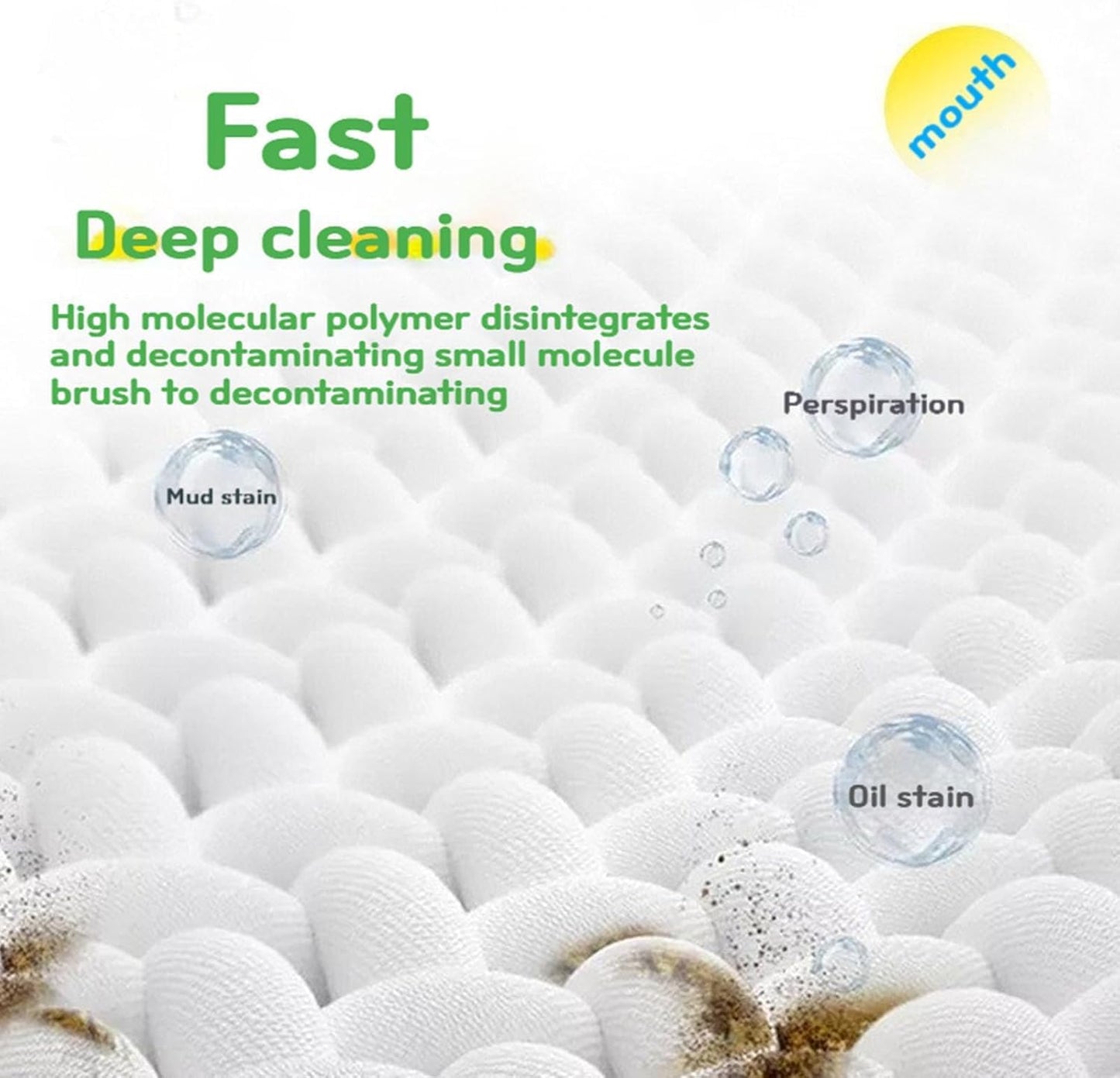 Down Jacket Dry Cleaning Agent with Brush