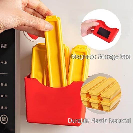 French Fry-Shaped Ice Stick Molds – Creative Narrow Ice Cube Maker for Bottles