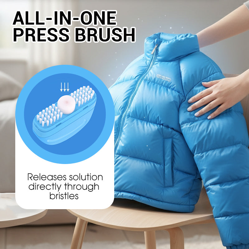 Down Jacket Dry Cleaning Agent with Brush